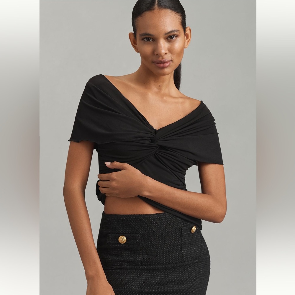 Anthro Off Shoulder Top